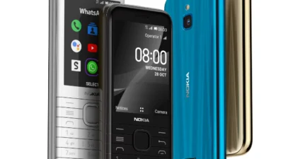 Spesifikasi dan Harga Terbaru Nokia 8000, Smartphone dengan Desain Klasiknya yang Bikin Wah (Image From: Nokia)