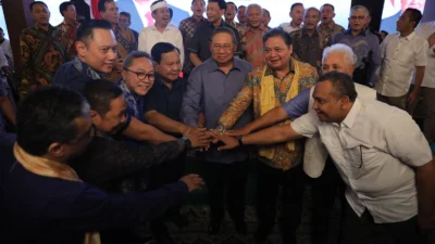 Efek Elektoral Dukungan Demokrat ke Prabowo, SBY adalah Superstar di zamannya