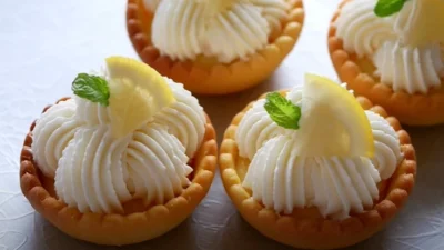 Resep Lemon Tart, Kreasi Kue dengan Citarasa Asam Bikin Segar di Mulut (image from screenshot Youtube cook kafemaru)
