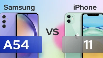 Samsung A54 vs iPhone 11