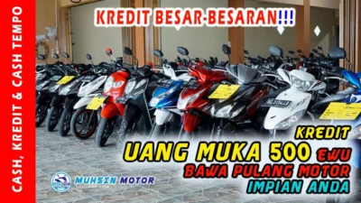 Serbuu!! Promo Akhir Tahun Kredit Motor Honda Beat Dp 500 Ribu, Angsuran Berapa?