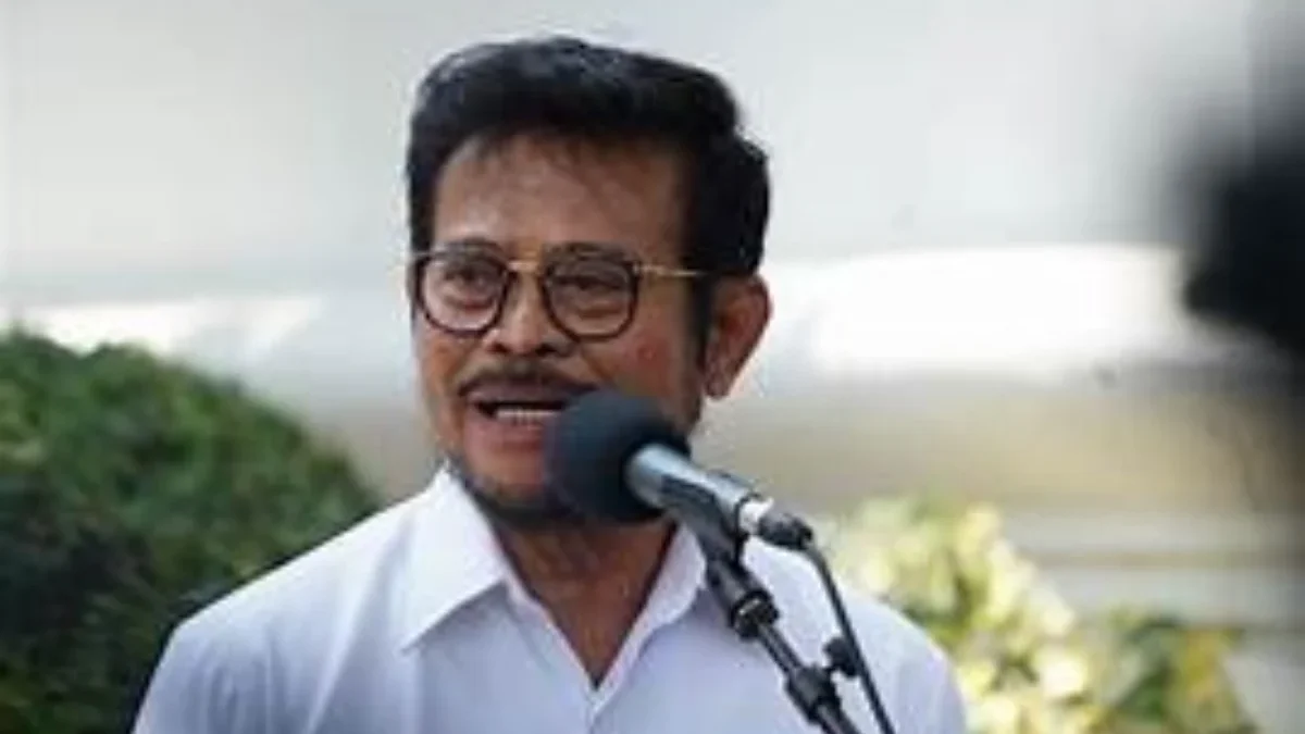 Eks Menteri Pertanian Syahrul Yasin Limpo Diduga Minta Mikrofon Rp 25 Juta!