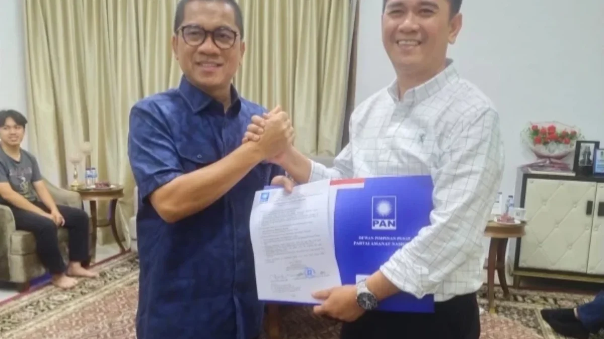 ARD saat menerima rekomendasi nyalon Bupati Subang dari DPP PAN