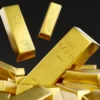 Ilustrasi emas logam mulia. (Shutterstock)