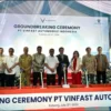 VinFast Mulai Pembangunan Pabrik Mobil Listrik di Subang, Jawa Barat
